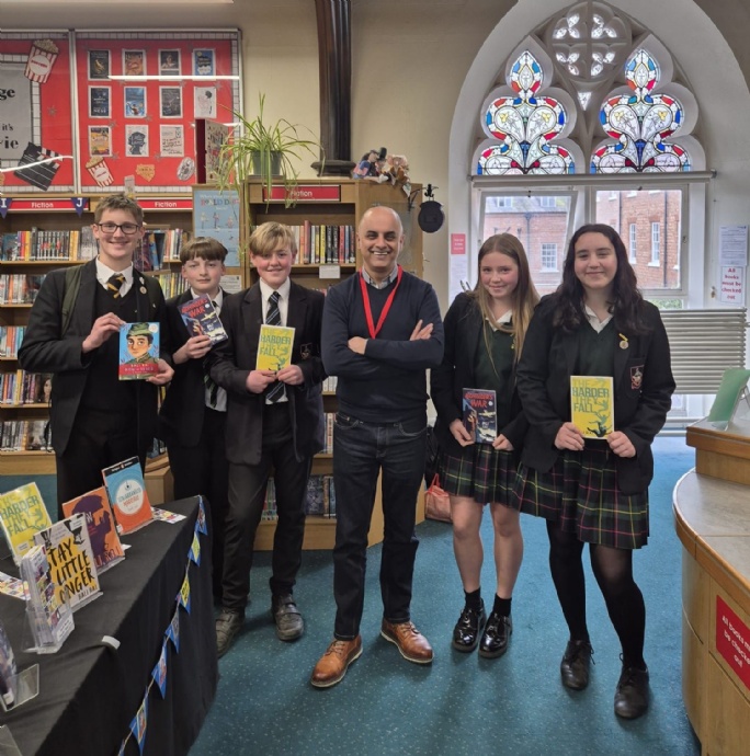 News » Children's Author Bali Rai Visits Princethorpe College